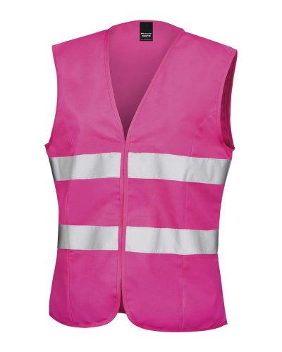Gilet donna Hi-Vis Fluorescent Pink