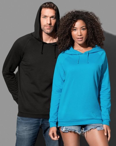 Felpa con cappuccio Unisex Light