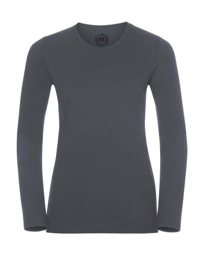 T-shirt donna HD maniche lunghe Convoy Grey