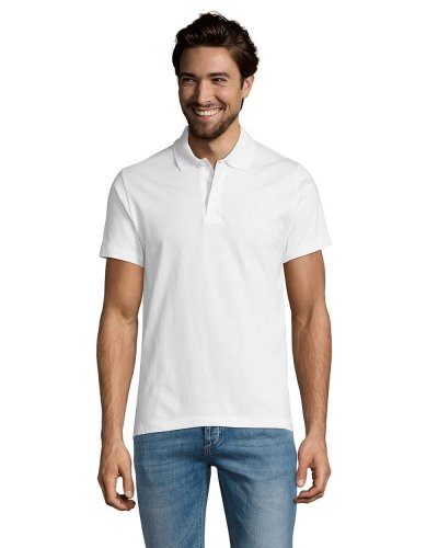 Polo Prescott man Bianco