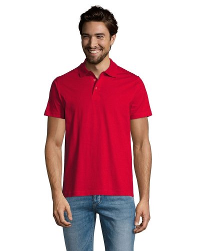 Polo Prescott man Rosso
