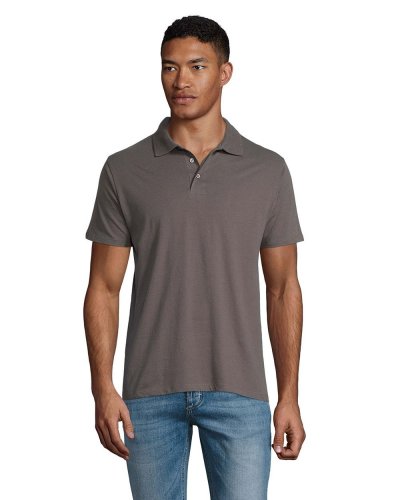 Polo Prescott man Grigio Scuro