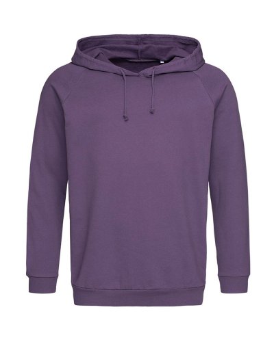 Felpa con cappuccio Unisex Light Deep Berry