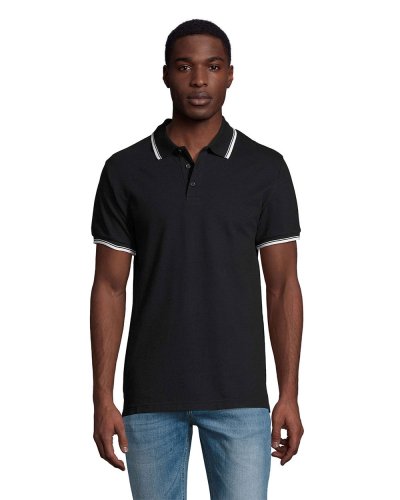 Polo uomo stile golf Practice Blu Navy
