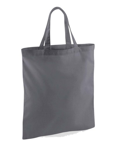 Borsa in cotone manici corti