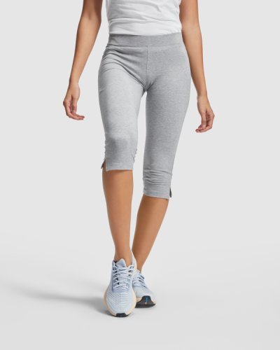 Leggings 3/4 Carla donna, cotone elasticizzato, regular fit