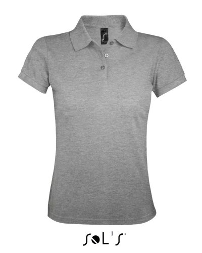 Polo prime woman Grigio Medio Melange