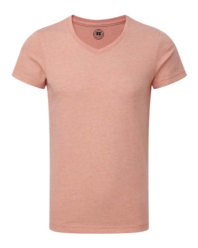 T-shirt Kids hd scollo a V Coral Marl