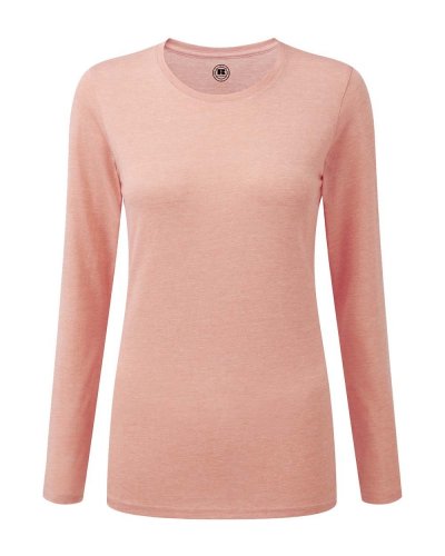 T-shirt donna HD maniche lunghe Coral Marl