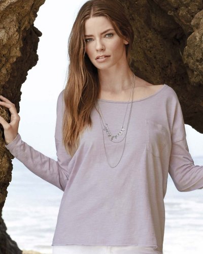 T-shirt Sharon Oversized maniche lunghe