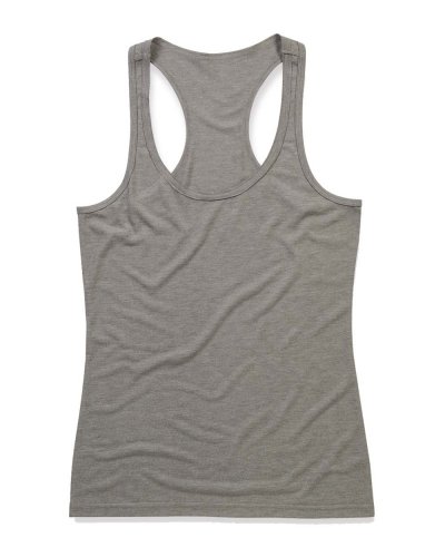 Tank Top schiena nuotatore Daisy Vintage Grey