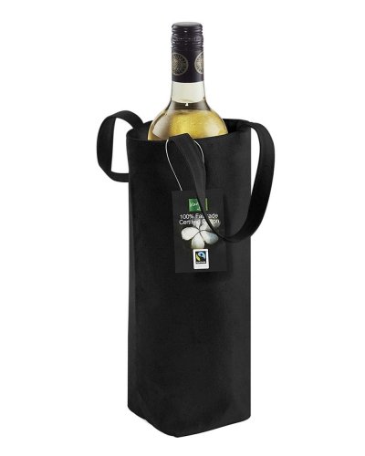 Borsa per bottiglia in cotone Fairtrade