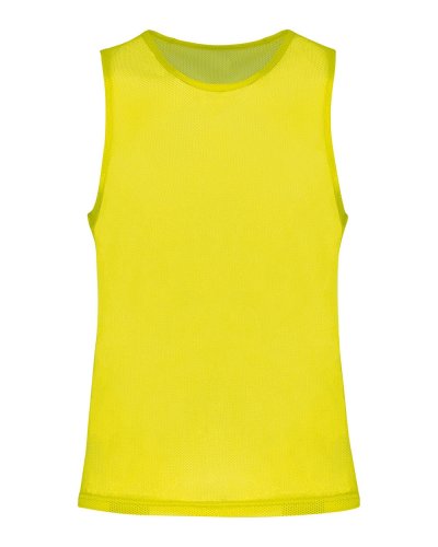 Pettorina leggera adulto e bambino multi-sport Fluorescent Yellow