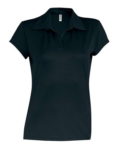 Performance Polo da donna Black