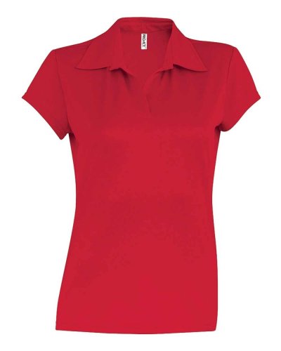 Performance Polo da donna Red