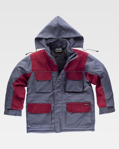 Parka imbottito tessuto oxford Workteam