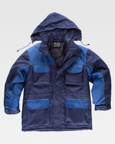 Parka imbottito tessuto oxford Workteam