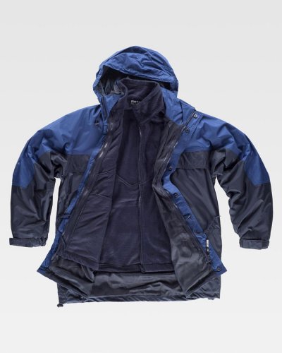 Parka Sport bicolore