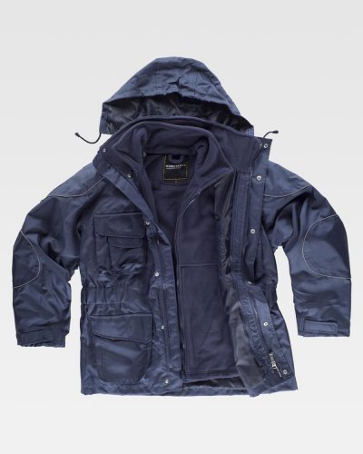 Parka Sport con fodera in pile estraibile