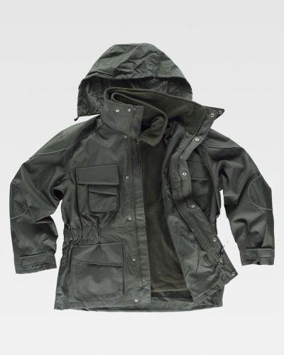 Parka Sport con fodera in pile estraibile