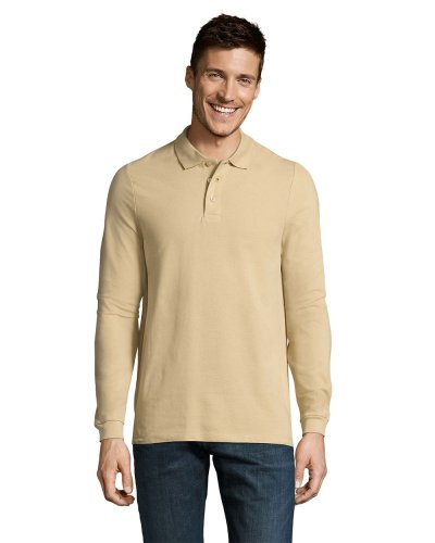 Polo manica lunga Winter II Sabbia