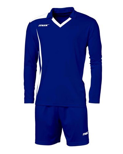 Completo da calcio Cristallo Blu Navy/Bianco