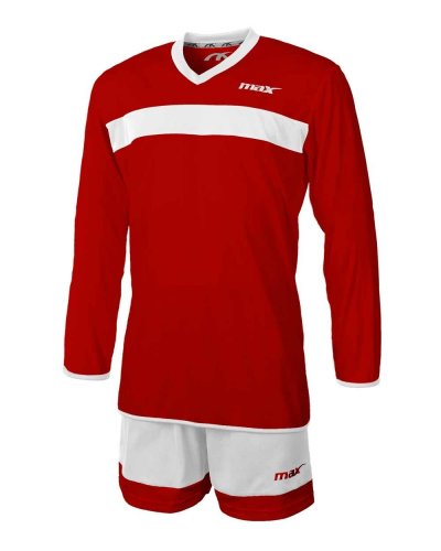 Completo da calcio Vercelli Rosso/Bianco