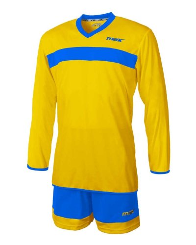 Completo da calcio Vercelli Giallo/Royal
