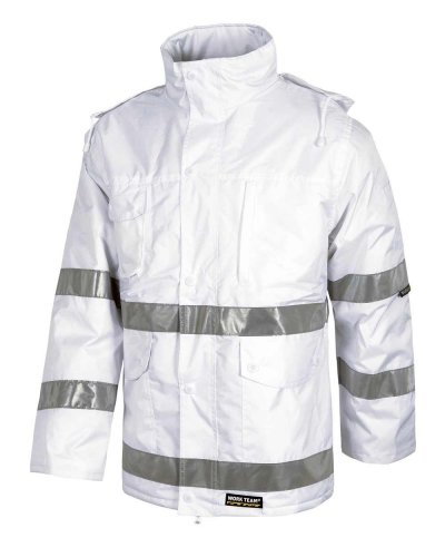 Parka Combi oxford WHITE