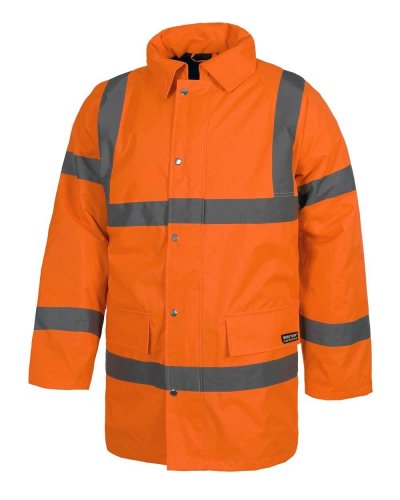 Parka Alta Visibilità con bande rifrangenti