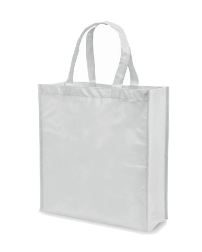 Borsa in TNT laminato Divia Bianco