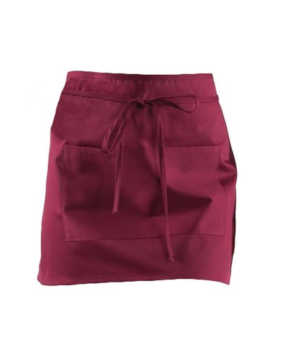 Davantino con tasca grande centrale Burgundy