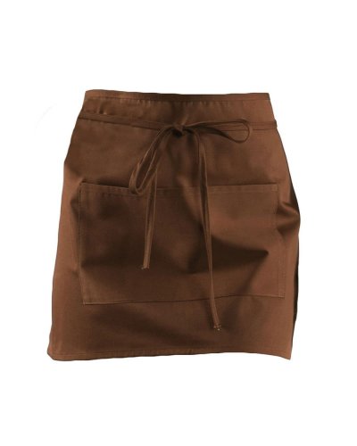 Davantino con tasca grande centrale Brown