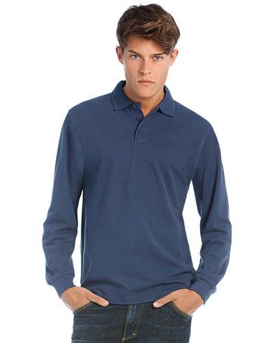 Polo maniche lunghe Heavymill