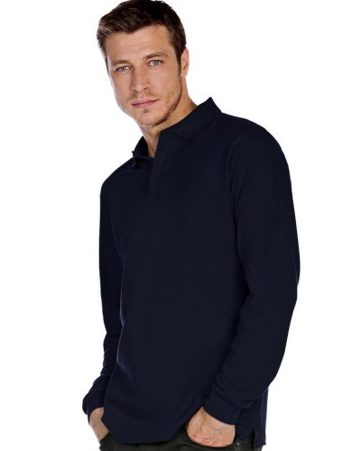 Polo maniche lunghe Heavymill