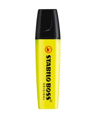 Stabilo Boss Set da 3 colori Giallo Fluo