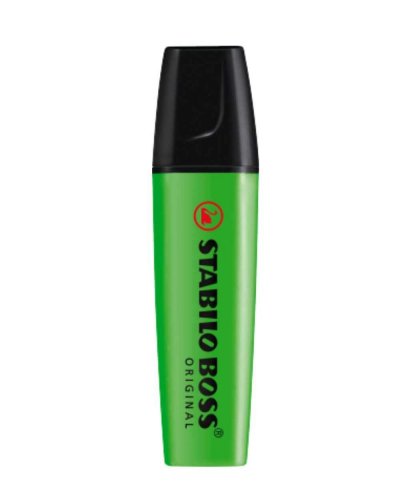 Stabilo Boss Set da 3 colori Verde Fluo