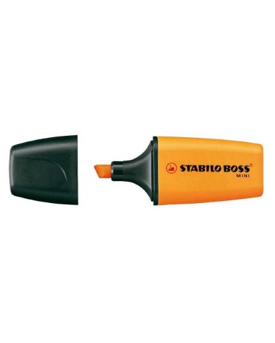 Stabilo Boss Mini Box da 4 colori Arancio Fluo