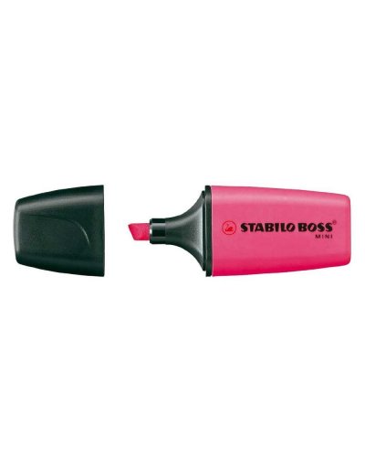 Stabilo Boss Mini Box da 4 colori Rosa Fluo