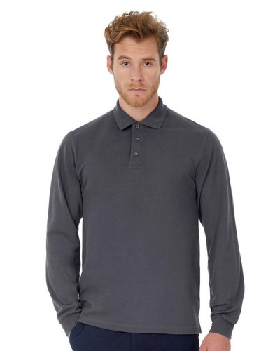 Polo maniche lunghe Heavymill
