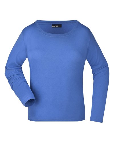 T-shirt donna maniche lunghe medium Royal