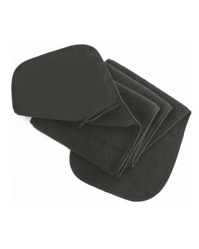 Sciarpa in pile con tasca Grey