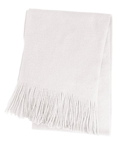 Sciarpa in pile White