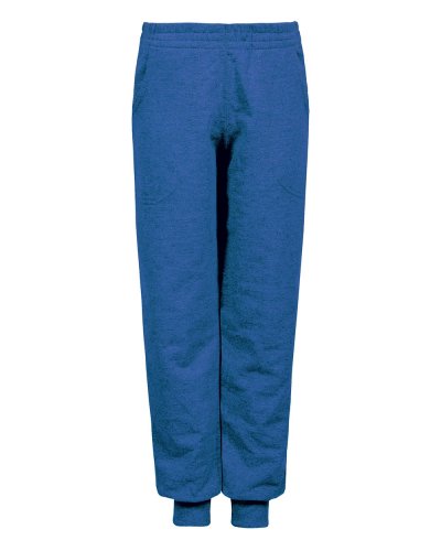 Pantalone bambino in felpa french terry fondo con costina Royal Sport