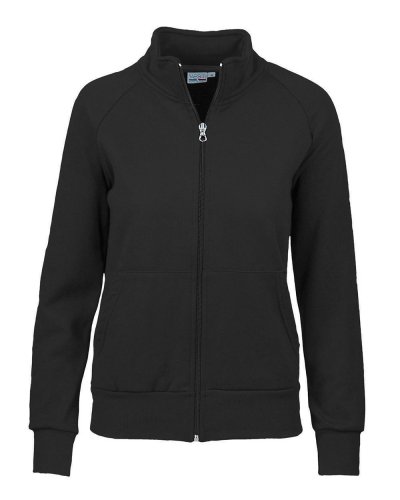 Felpa bambino con zip Attiva Nero