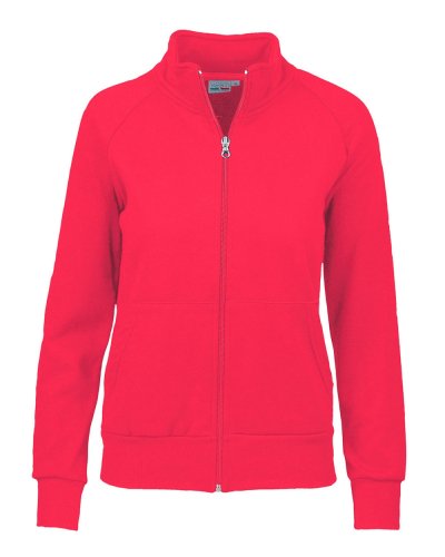 Felpa bambino con zip Attiva Rosso Sport