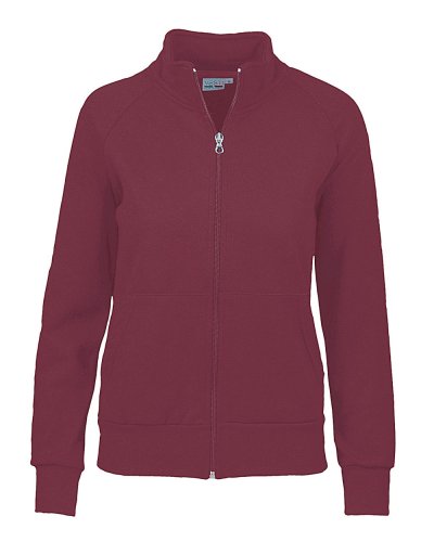 Felpa bambino con zip Attiva Bordeaux Sport