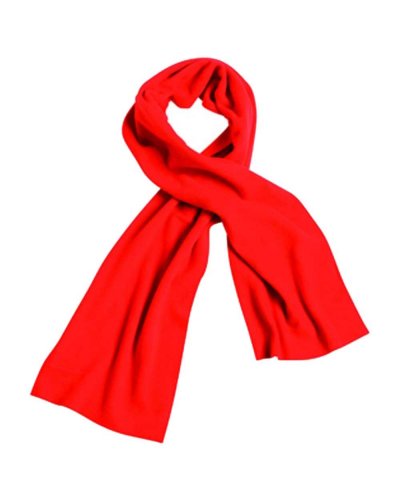 Fleece Scarf Red