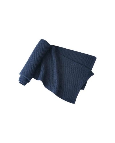 Sciarpa in maglia Navy
