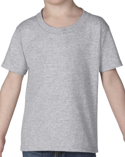 T-shirt Heavy Cotton Toddler Sport Grey